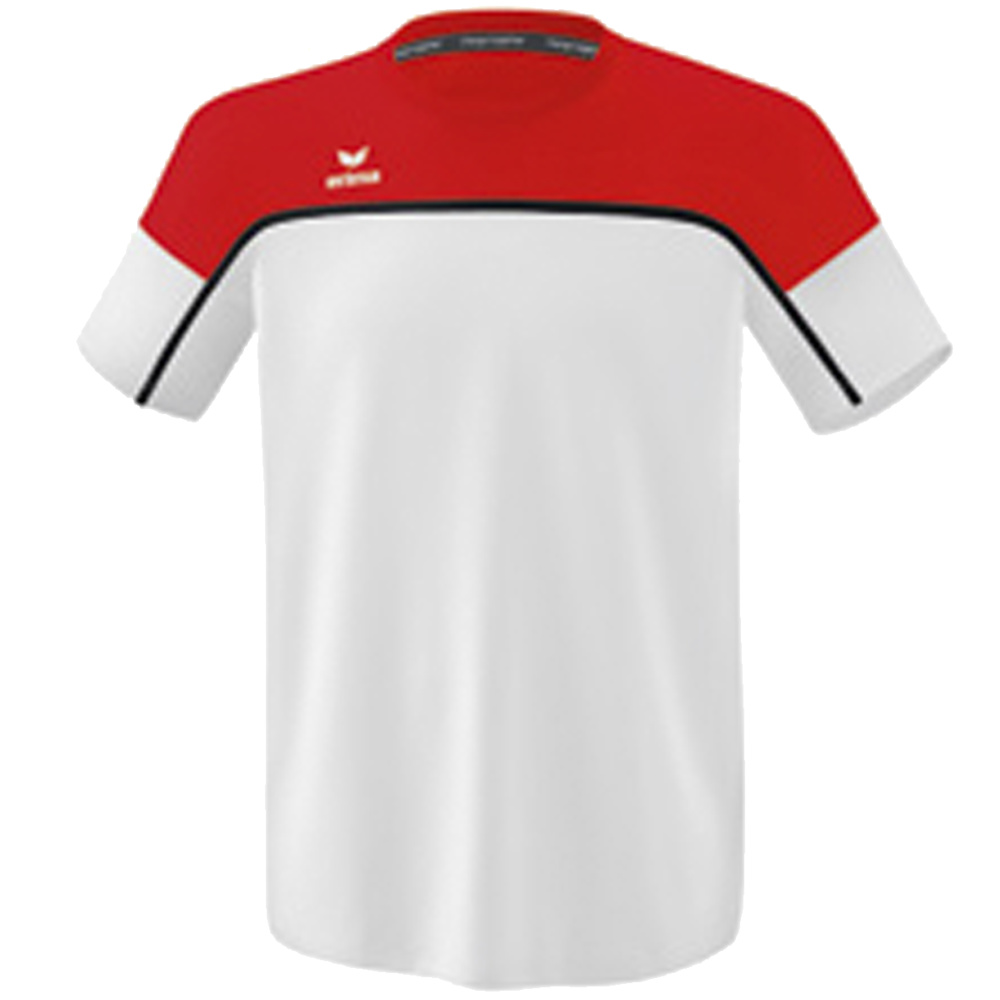 CAMISETA MANGA CORTA ERIMA CHANGE, BLANCA-ROJA-NEGRA HOMBRE. S M L XL 2XL 3XL 