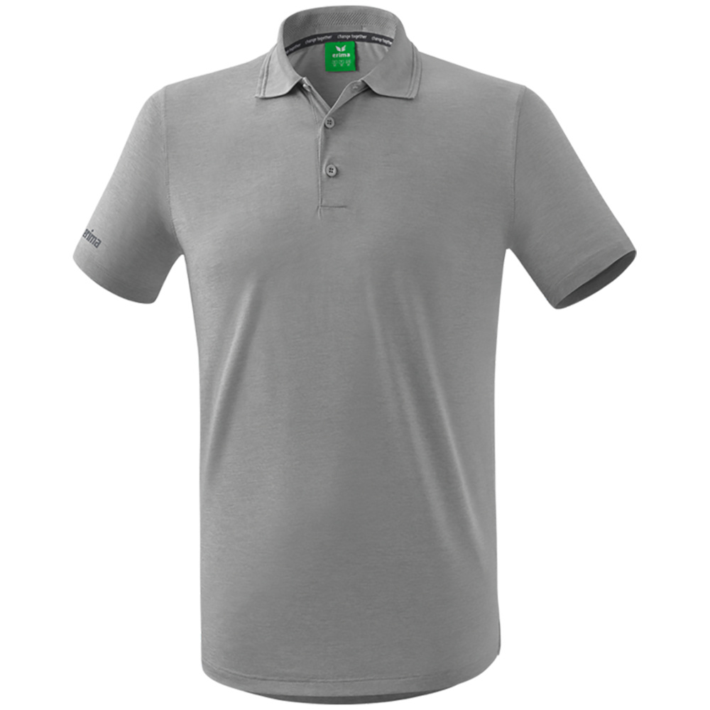 POLO FUNCIONAL ERIMA, GRIS HOMBRE. S M L XL 2XL 3XL 