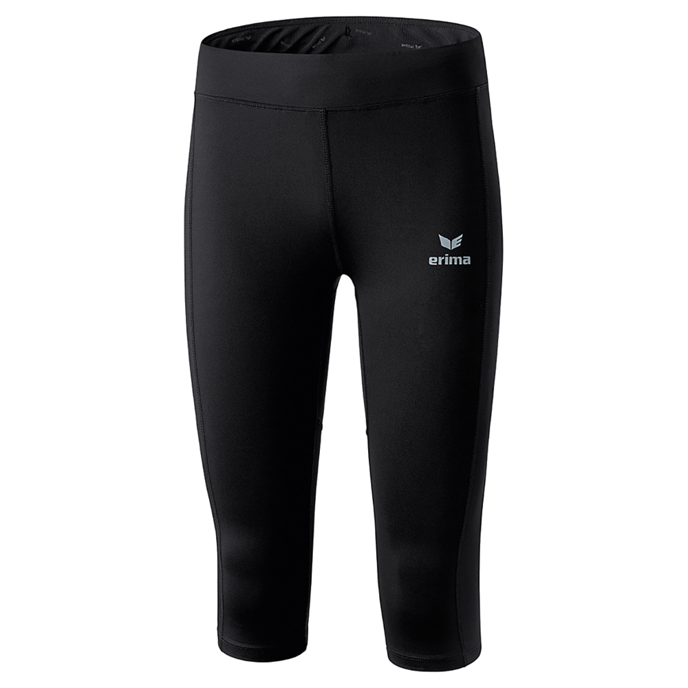 PANTALÓN 3/4 RUNNING ERIMA PERFORMANCE, NEGRO MUJER. 34 36 38 40 42 44 