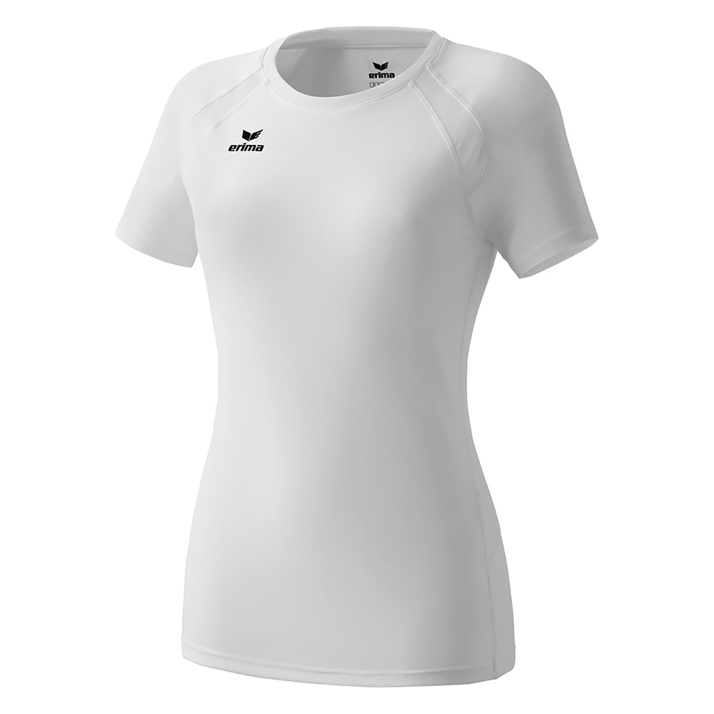 ERIMA PERFORMANCE T-SHIRT, CAMISETA, BLANCA MUJER. 34 36 38 40 42 44 46 48 