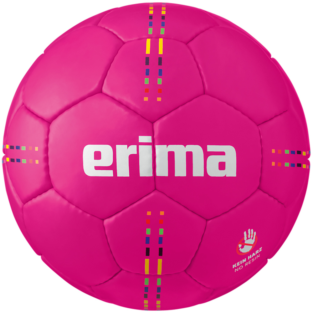 BALÓN BALONMANO ERIMA PURE GRIP N. 5 ROSA (SIN RESINA). TALLA 2 SIZE 3 