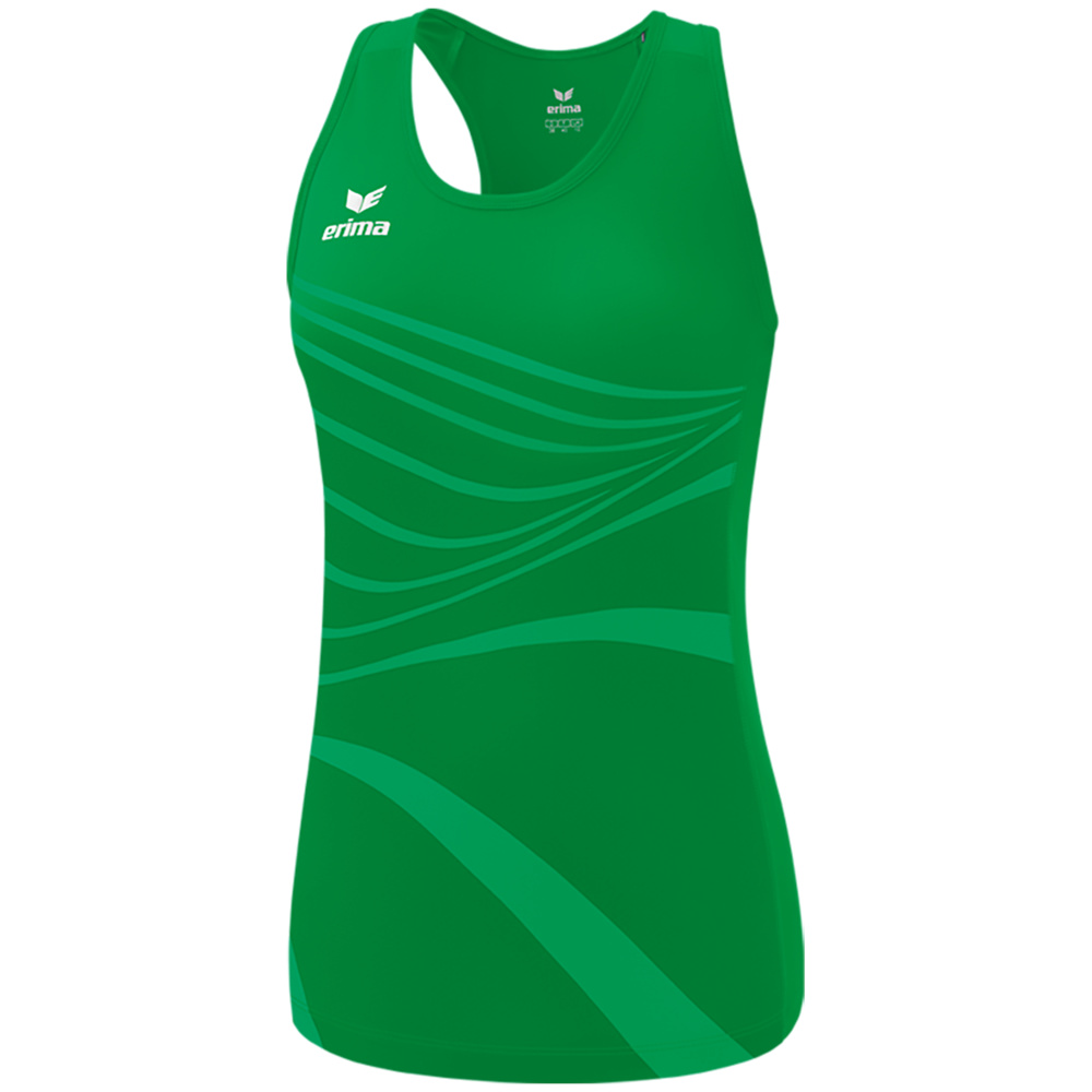 CAMISETA SIN MANGAS ERIMA RACING SINGLET, ESMERALDA MUJER. 34 36 38 40 42 44 