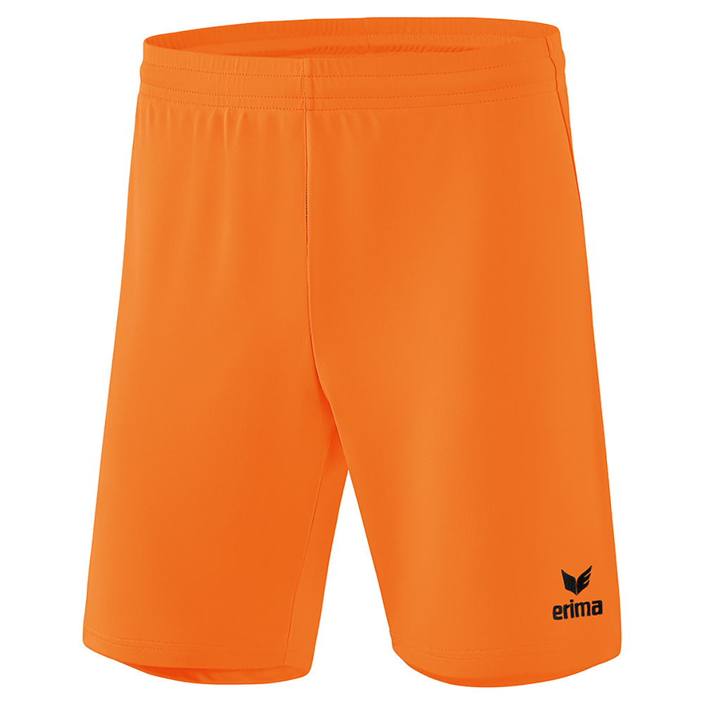 ERIMA RÍO 2.0 SHORTS SIN SLIP INTERIOR, NARANJA NE√ìN HOMBRE. S M L XL 2XL 