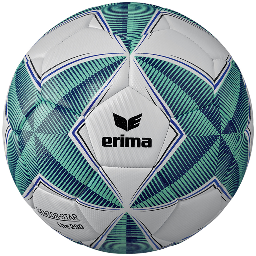 BALÓN DE FÚTBOL ERIMA SENZOR STAR LITE 290, CELESTE-MARINO TALLA 5. TALLA 5 