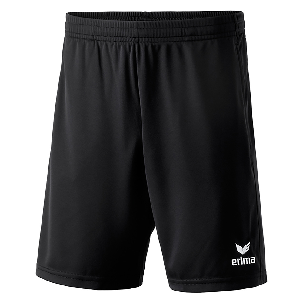 ERIMA SHORTS VALENCIA, NEGRO (ÁRBITROS). S M L XL 2XL 3XL 