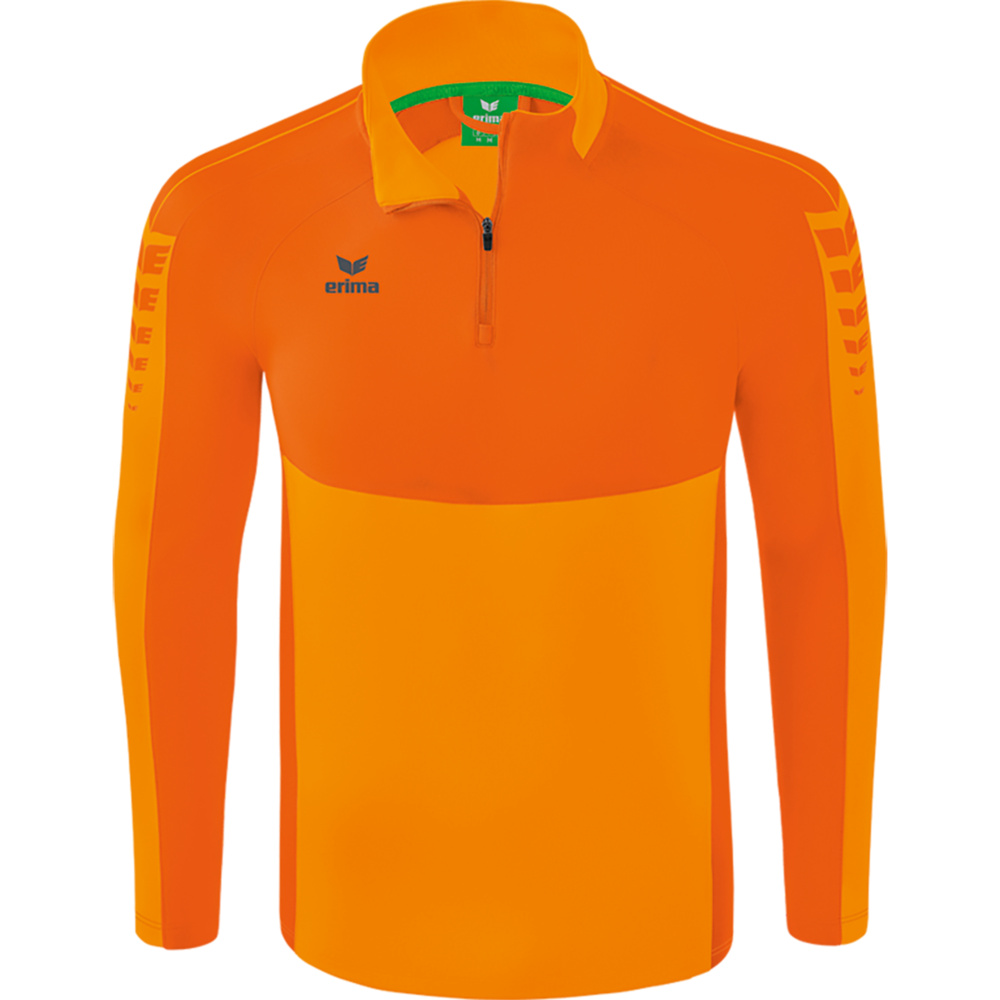 SUDADERA ERIMA SIX WINGS TRAINING TOP, NARANJA-NARANJA NIÑO. 128 140 152 164 