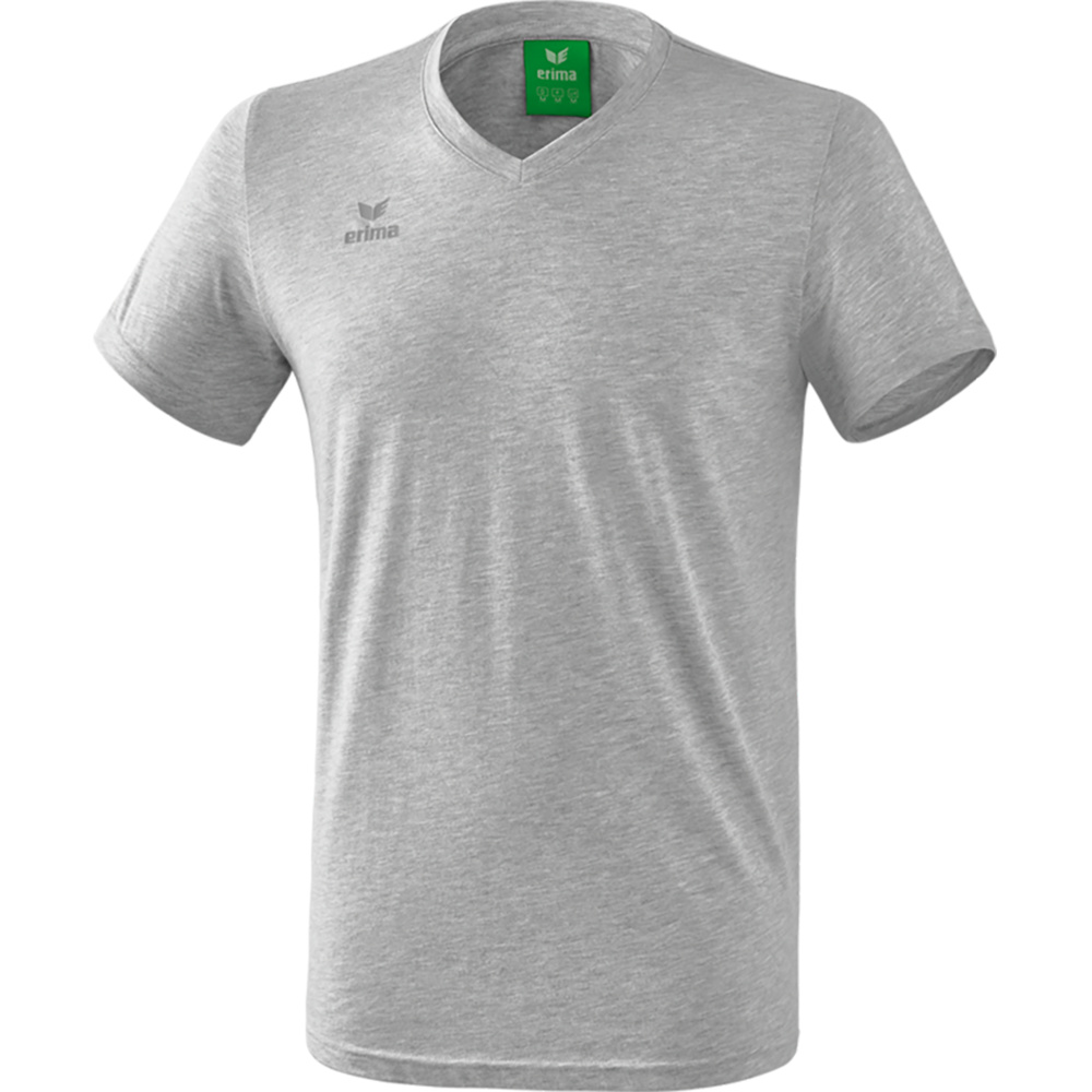 CAMISETA ERIMA STYLE, GRIS HOMBRE. S M L XL 2XL 3XL 