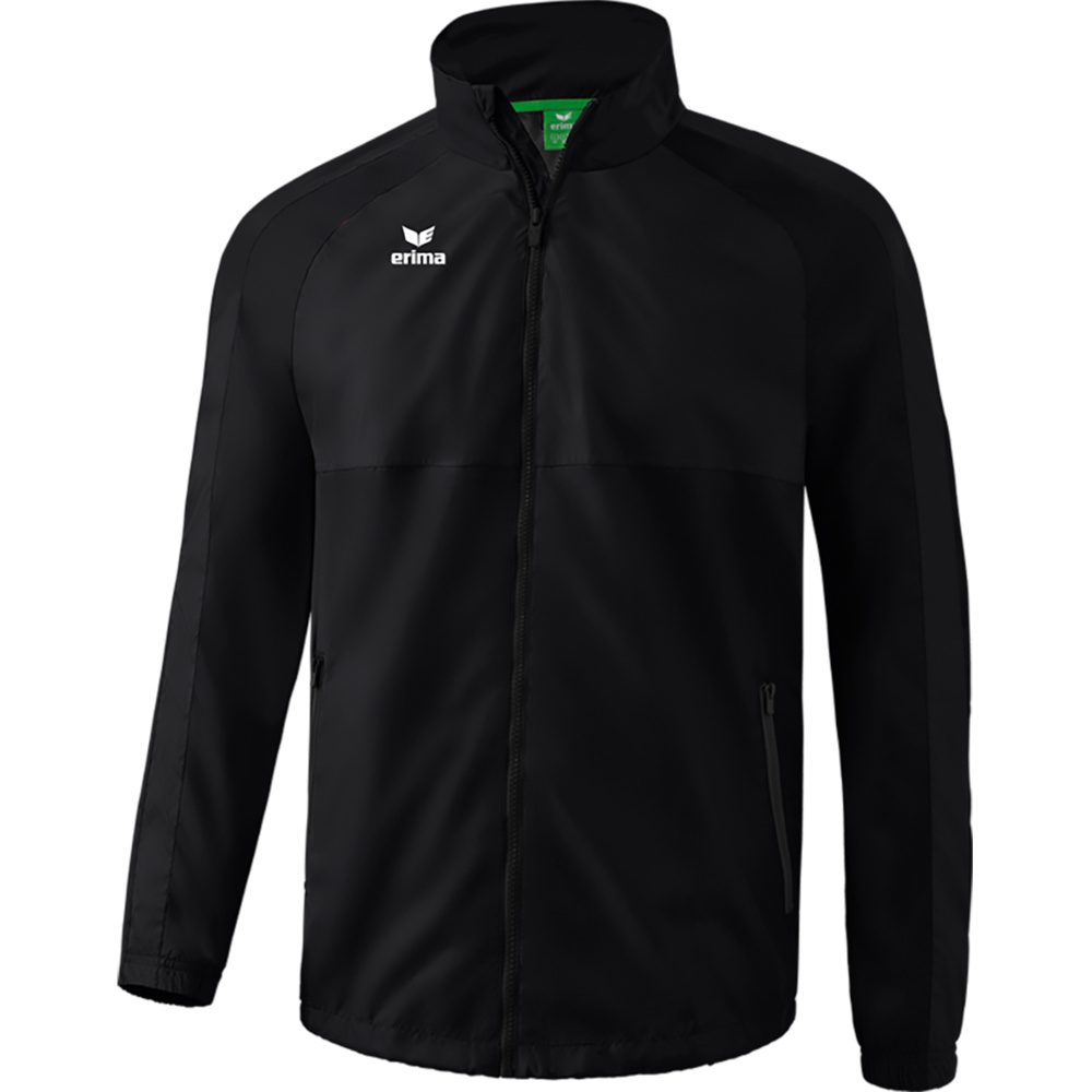 ANORACK ERIMA TEAM ALL-WEATHER, NEGRO HOMBRE. S M L XL 2XL 3XL 