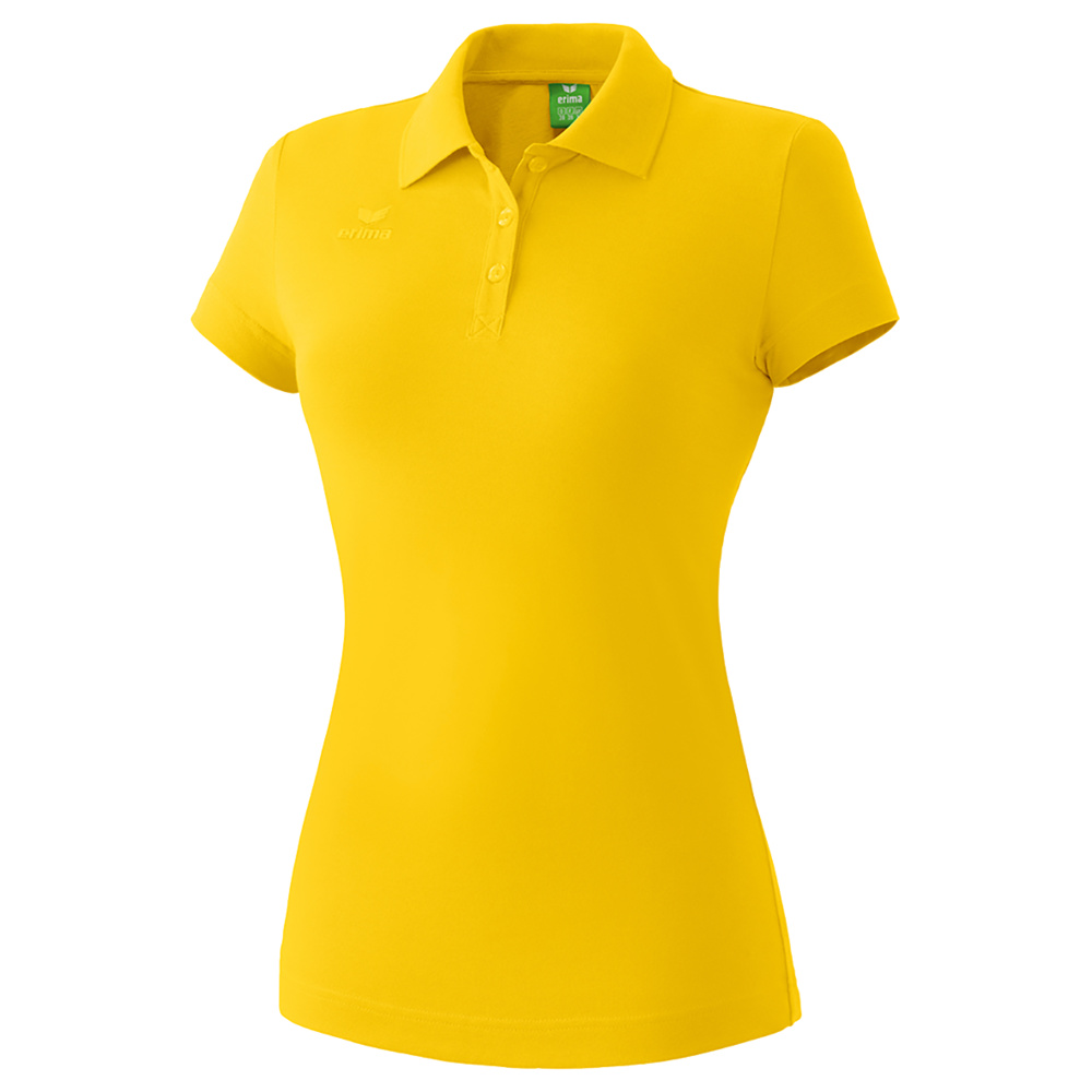 POLO ERIMA TEAMSPORTS, AMARILLO MUJER. 34 36 38 40 42 44 46 48 