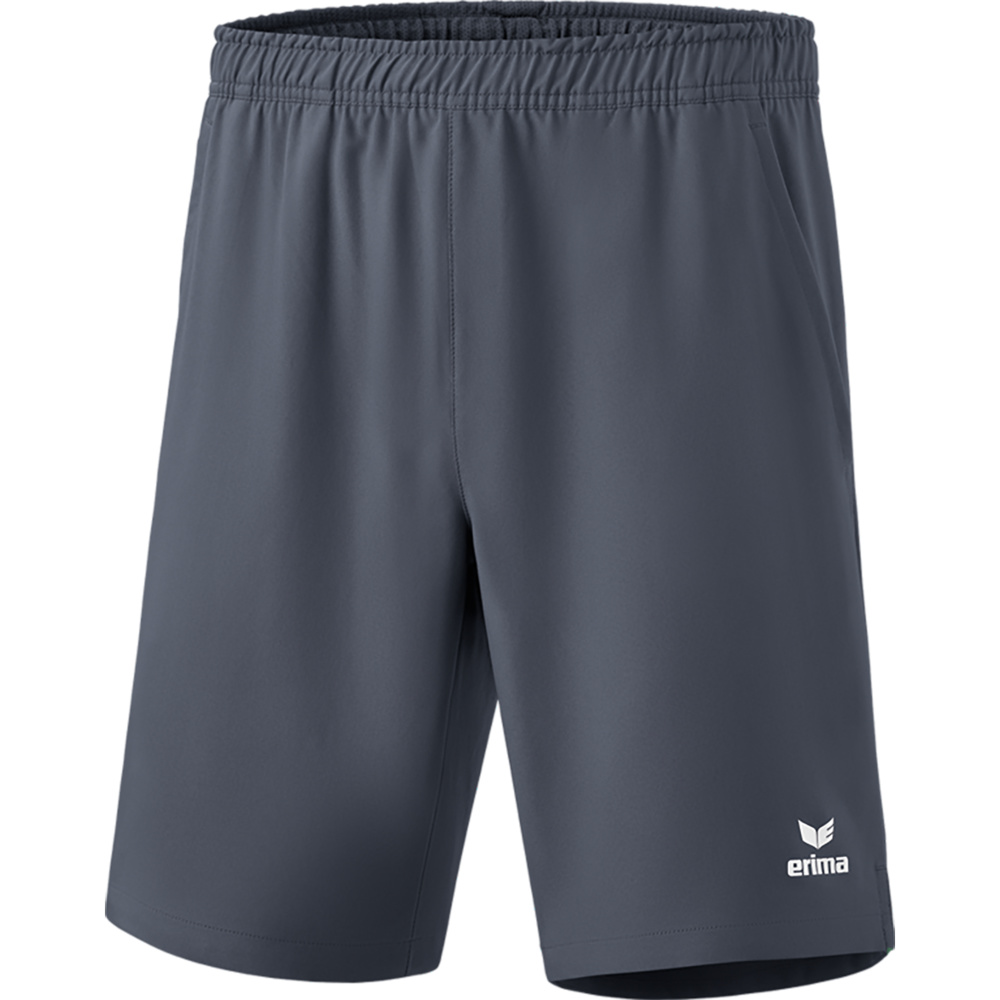 SHORT DE TENIS ERIMA, GRIS PIZARRA NIÑO. 128 140 152 164 