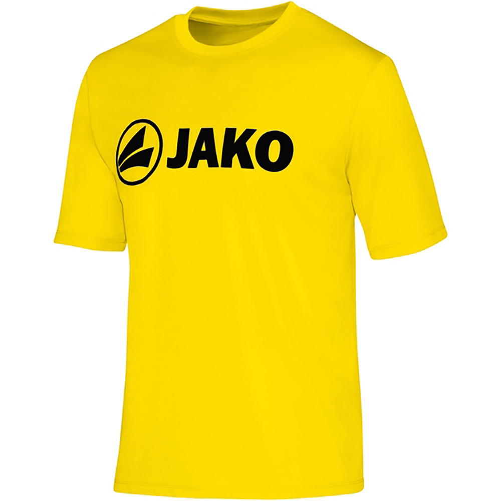 CAMISETA FUNCIONAL JAKO PROMO, AMARILLA HOMBRE. S M L XL 2XL 3XL 4XL 