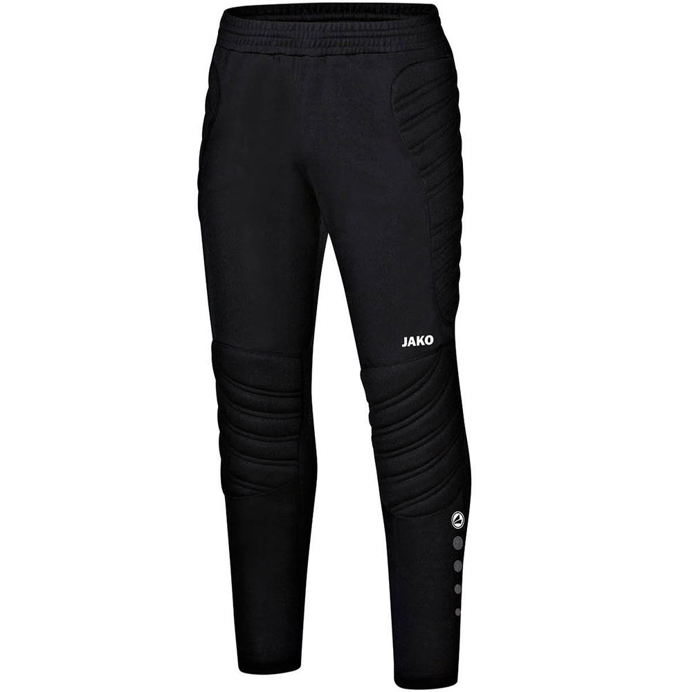 PANTALÓN DE PORTERO JAKO STRIKER, NEGRO NIÑO. 116 128 140 152 164 