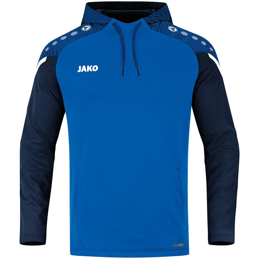 SUDADERA CON CAPUCHA JAKO PERFORMANCE, ROYAL-MARINO HOMBRE. 2XL 