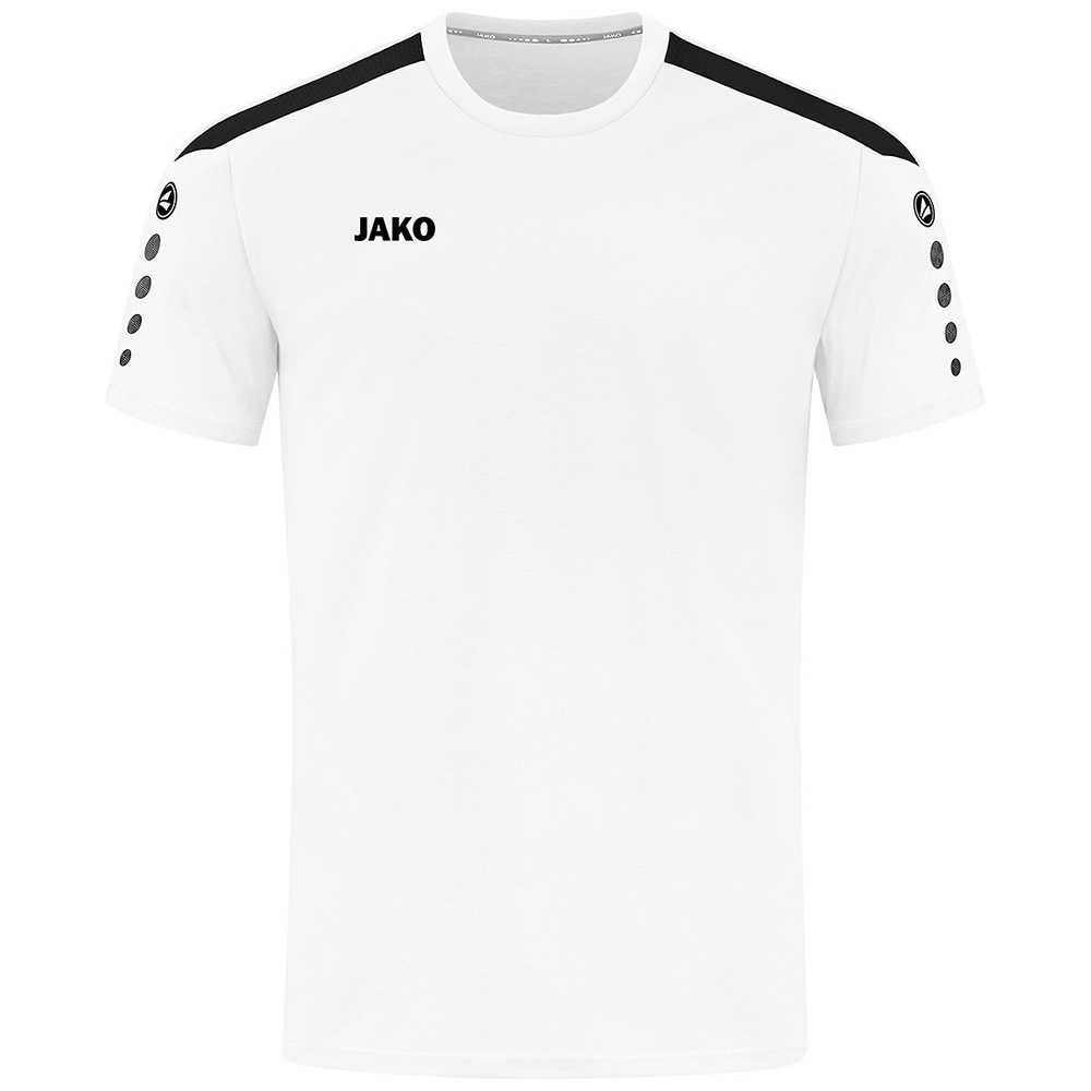 POLO JAKO POWER, BLANCO-NEGRO MUJER. 34 36 38 40 42 44 