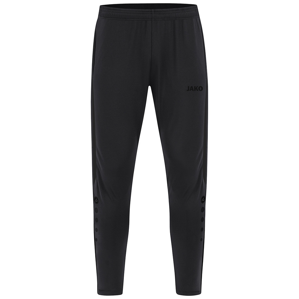 PANTALÓN ENTRENAMIENTO JAKO POWER, NEGRO UNISEX. S M L XL 2XL 3XL 