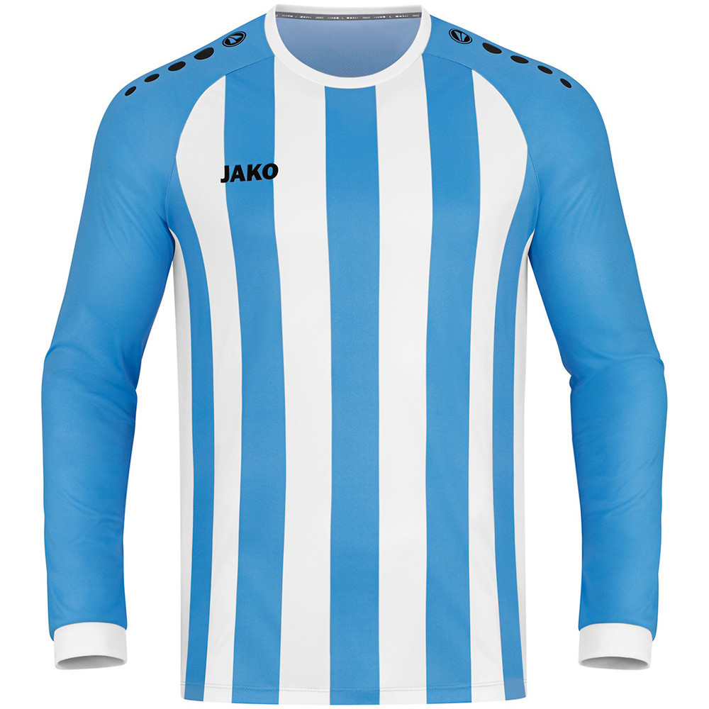 CAMISETA JAKO INTER MANGA LARGA, CELESTE-BLANCA HOMBRE. S M L XL 2XL 