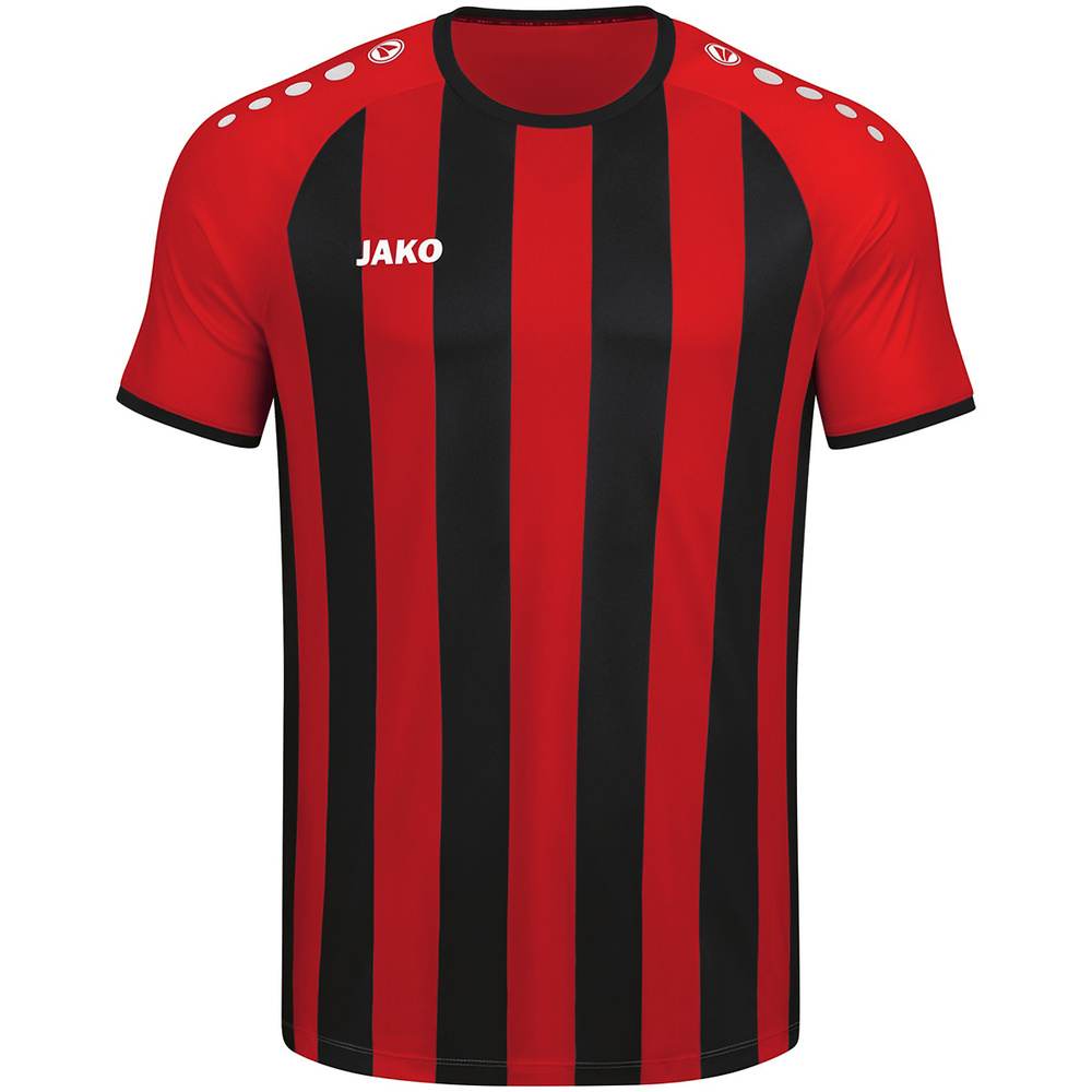 CAMISETA JAKO INTER MANGA CORTA, ROJA-NEGRA HOMBRE. S M L XL 2XL 