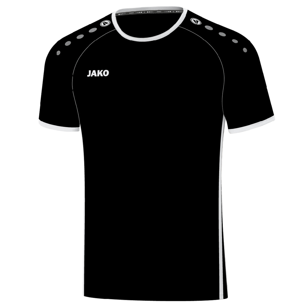 CAMISETA JAKO PRIMERA MANGA CORTA, NEGRA HOMBRE. S M L XL 2XL 