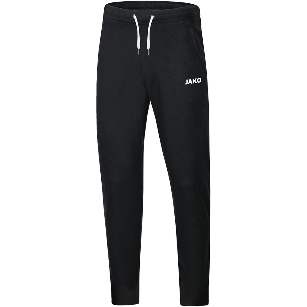 PANTALÓN DE JOGGING JAKO BASE, NEGRO NIÑO. 128 140 152 164 