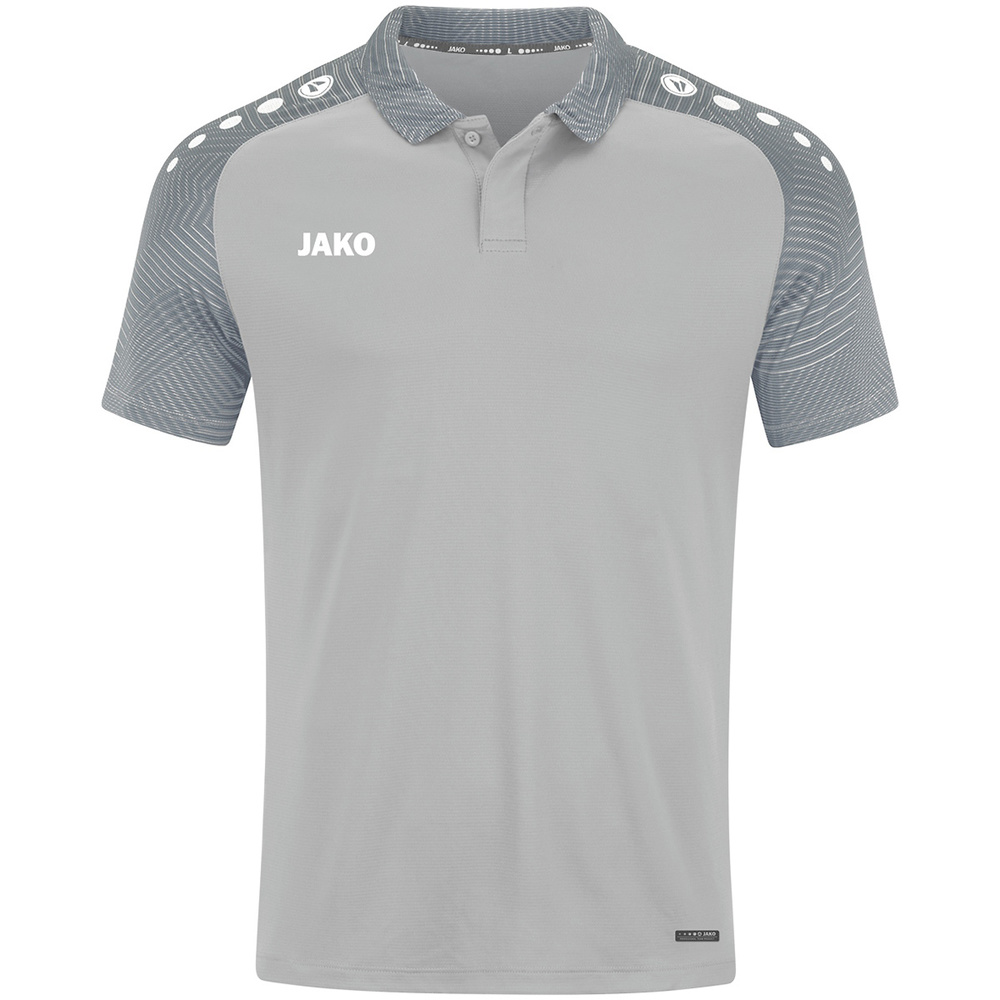 POLO JAKO PERFORMANCE, GRIS-GRIS PIEDRA HOMBRE. 2XL 