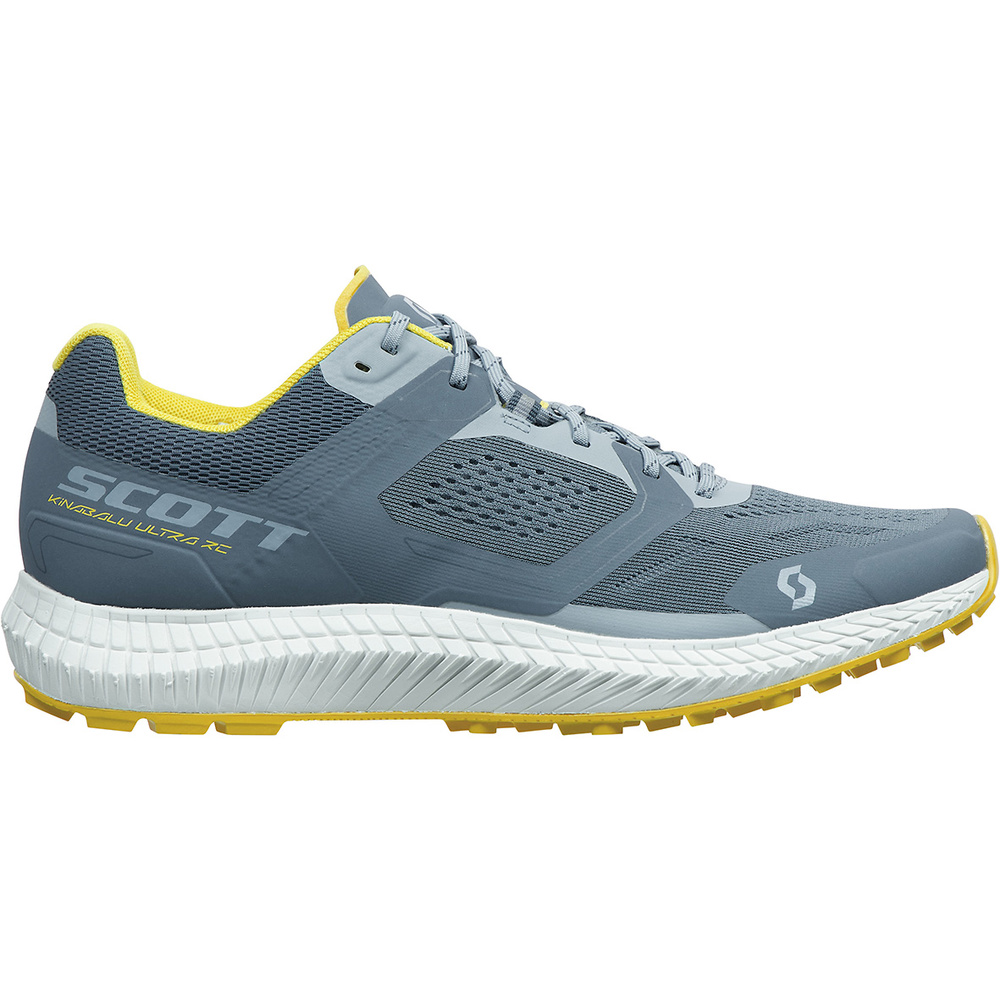 ZAPATILLAS SCOTT WS KINABALU ULTRA RC, AZUL HIELO-AMARILLA MUJER. 37,5 5 (UK SIZE) 38,5 39 6.5 (UK SIZE) 40,5 41 8 (UK SIZE) 42,5 