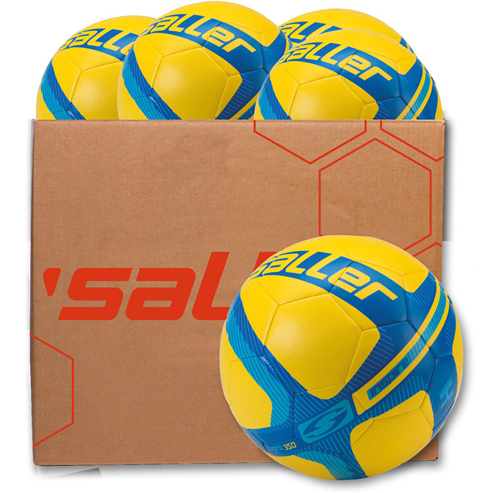 SALLERINSPIRE LIGHT 350 G., BALÓN DE FÚTBOL (PACK 10 BALONES). TALLA 4 SIZE 5 