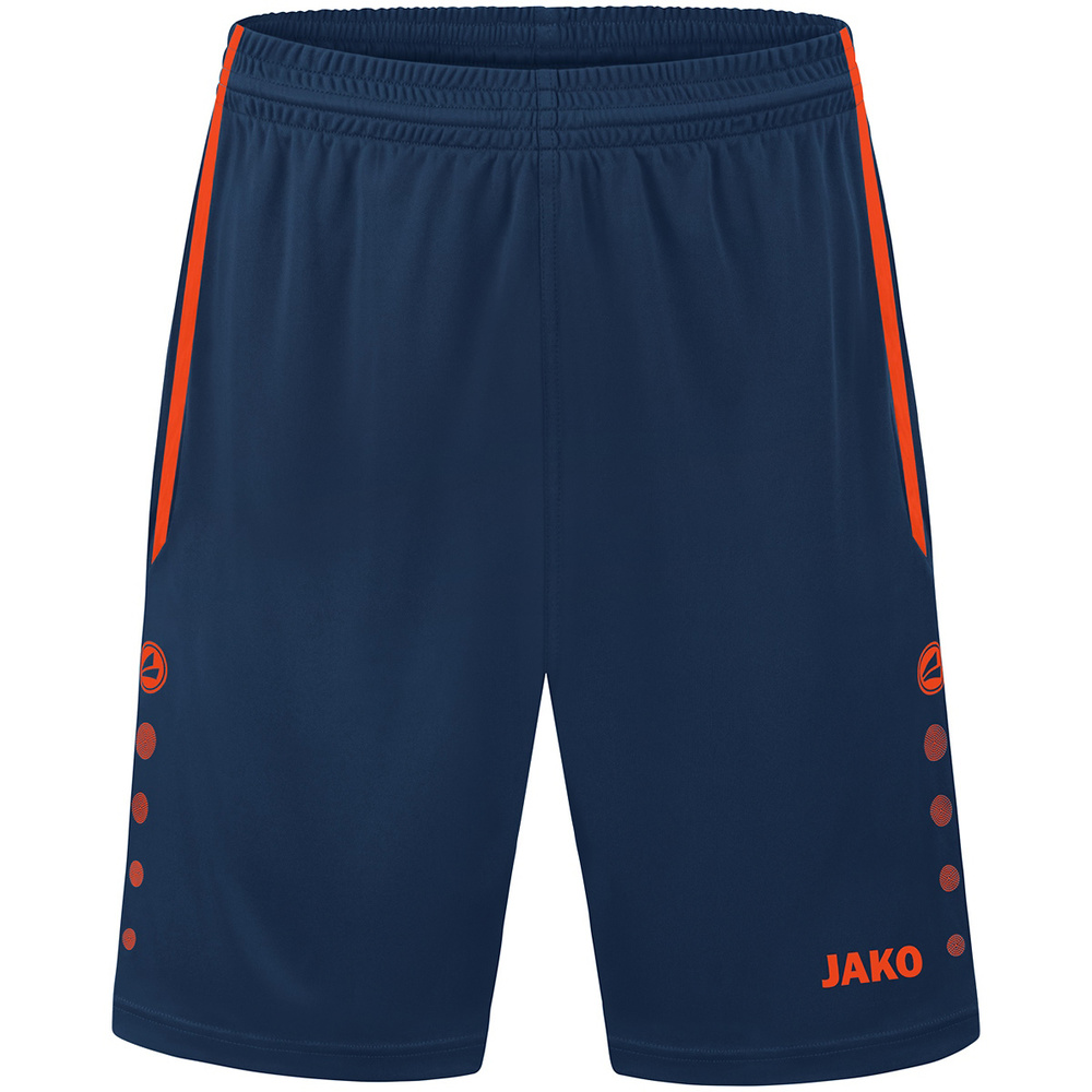 SHORT JAKO ALLROUND, MARINO-LLAMA HOMBRE. S M L XL 2XL 