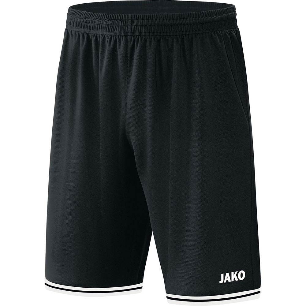 SHORT JAKO CENTER 2.0, NEGRO-BLANCO HOMBRE. S M L XL 2XL 3XL 