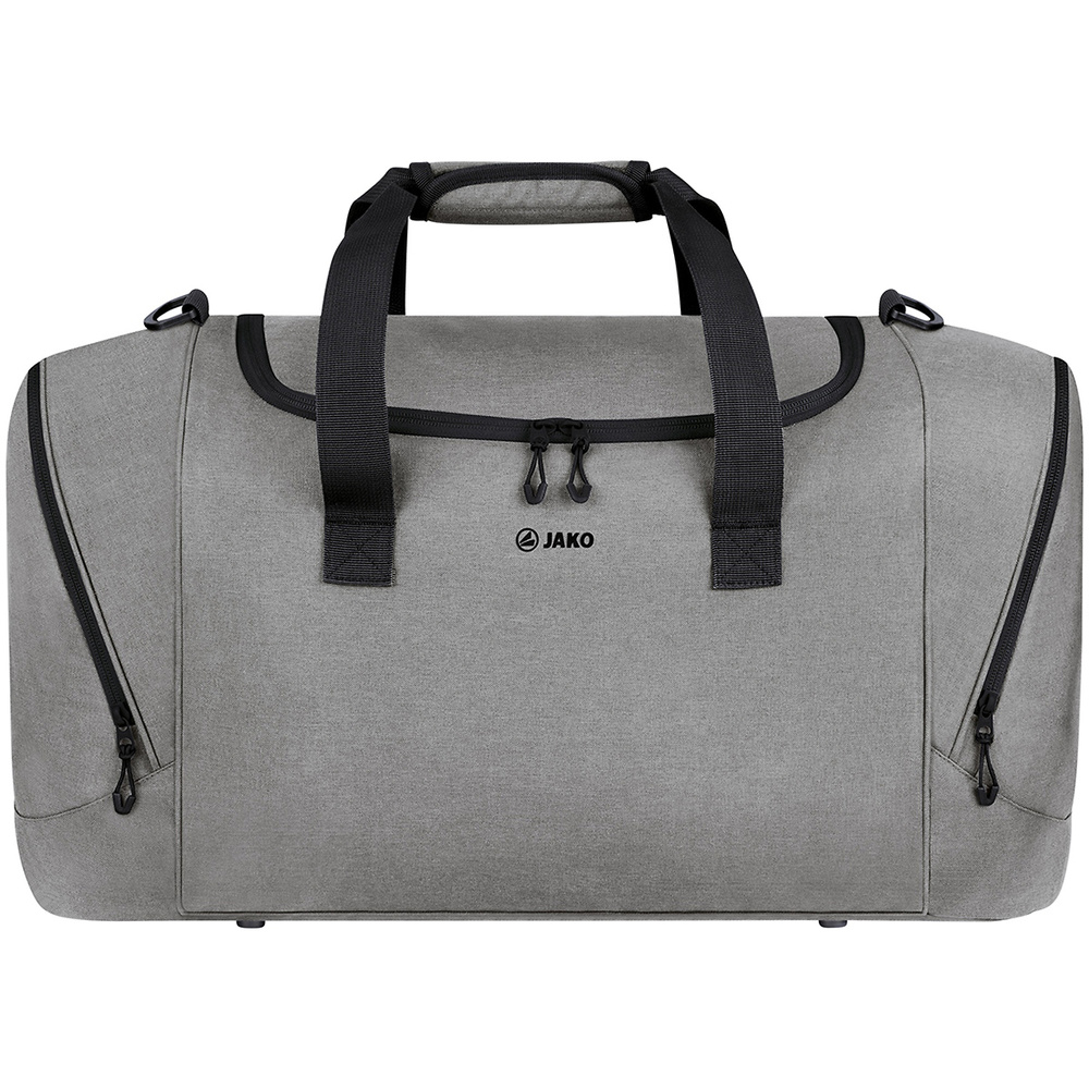 BOLSA DE DEPORTE JAKO CHALLENGE, GRIS MELANGE. JUNIOR SENIOR 