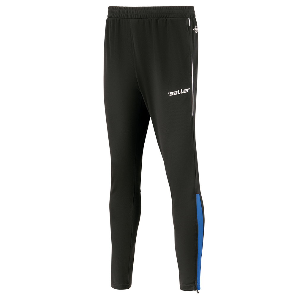 PANTALÓN DE ENTRENAMIENTO SALLERX.72, NEGRO-BLANCO NIÑO. 140 152 164 176 