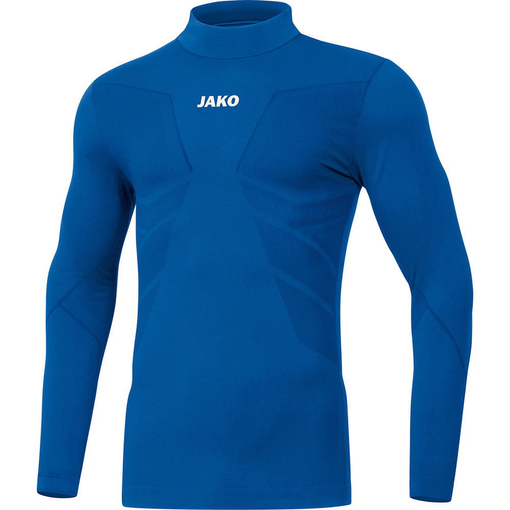 CAMISETA CUELLO ALTO JAKO COMFORT 2.0, ROYAL HOMBRE. S M L XL 2XL 