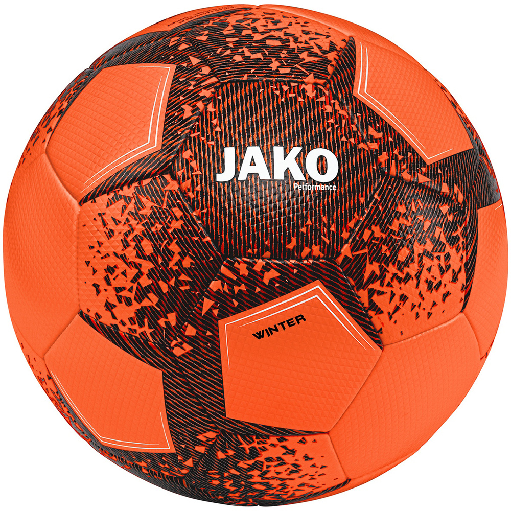 BALÓN DE INVIERNO JAKO PERFORMANCE, NARANJA NEÓN. TALLA 4 SIZE 5 