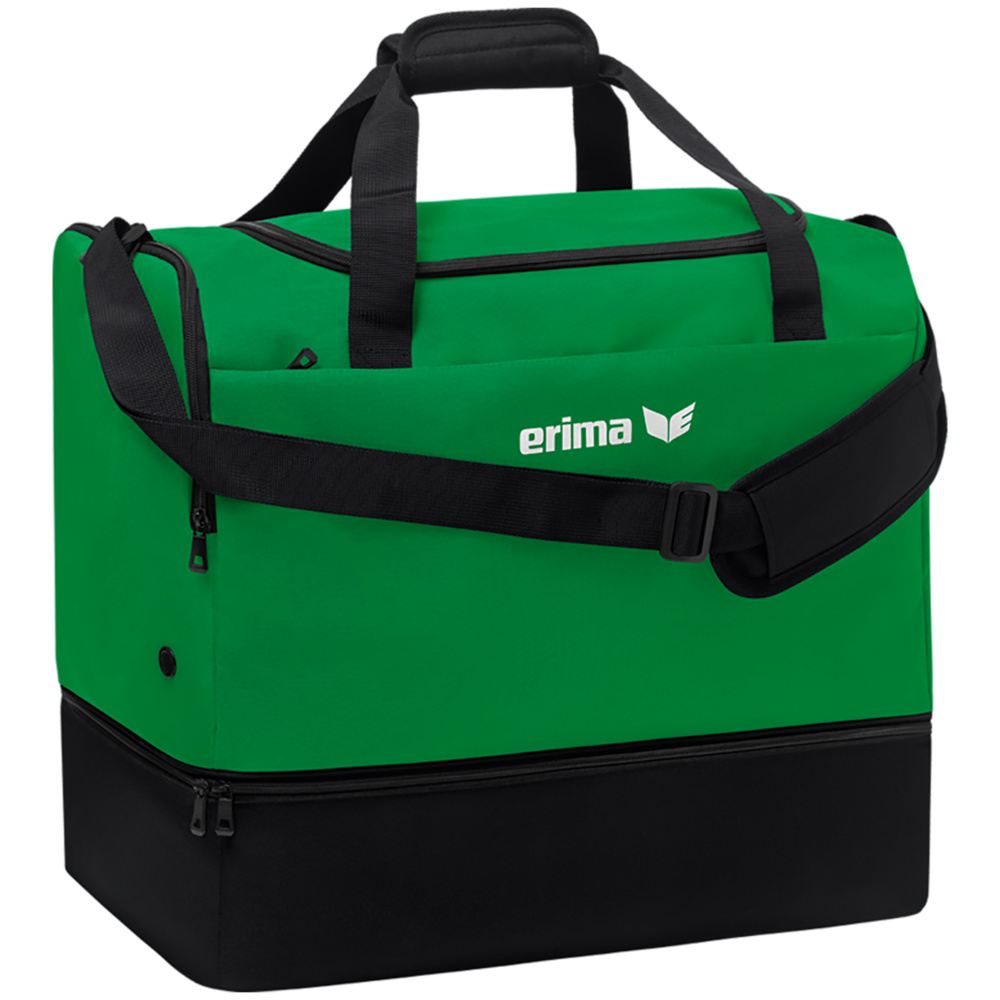 BOLSA DE DEPORTE ERIMA TEAM CON ZAPATILLERO, ESMERALDA. S M L 