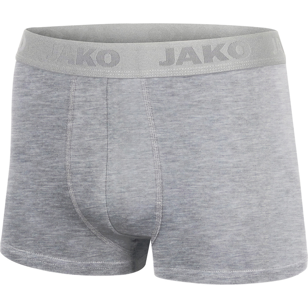 BOXER JAKO PREMIUM PACK DE 2, GRIS MELANGE HOMBRE. S PACK DE 2 UNIDADES PACK DE 2 UNIDADES M PACK DE 2 UNIDADES L PACK DE 2 UNIDADES XL PACK DE 2 UNIDADES 2XL 