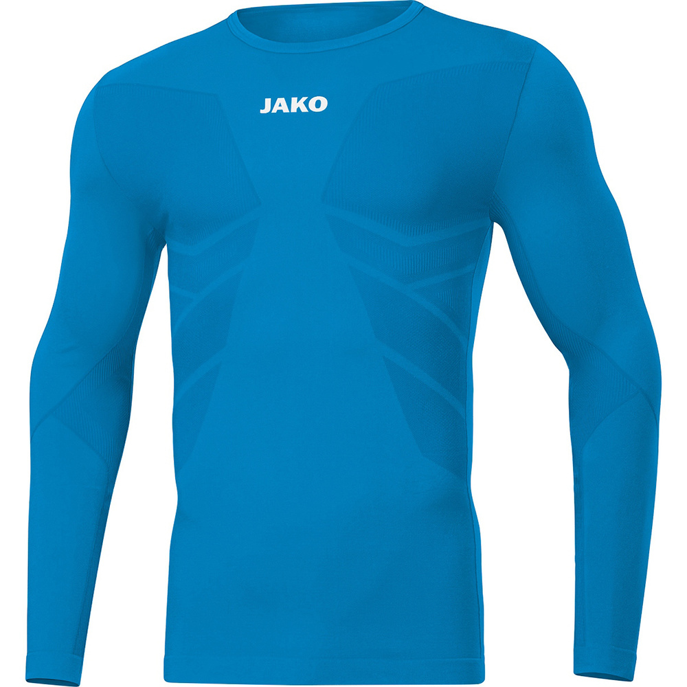 CAMISETA INTERIOR JAKO COMFORT 2.0 MANGA LARGA, AZUL JAKO HOMBRE. S M L XL 2XL 