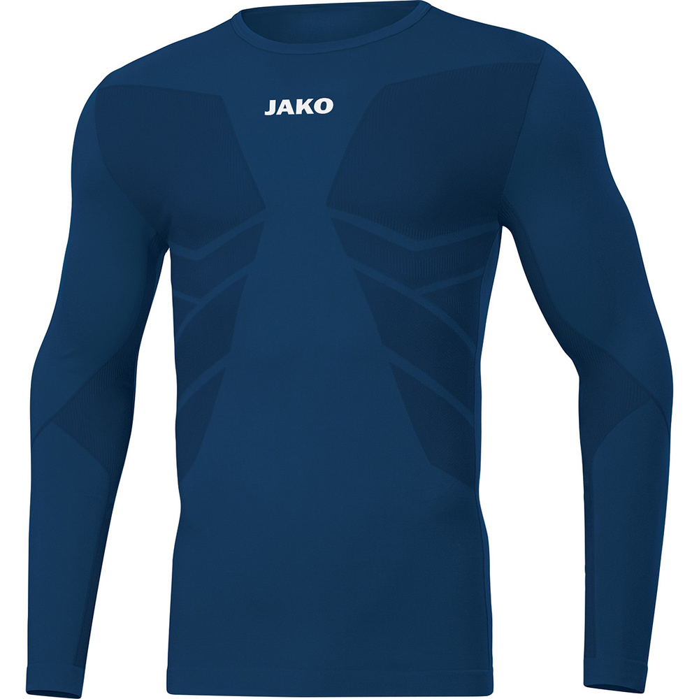 CAMISETA INTERIOR JAKO COMFORT 2.0 MANGA LARGA, MARINO NIÑO. 3XS 2XS XS 