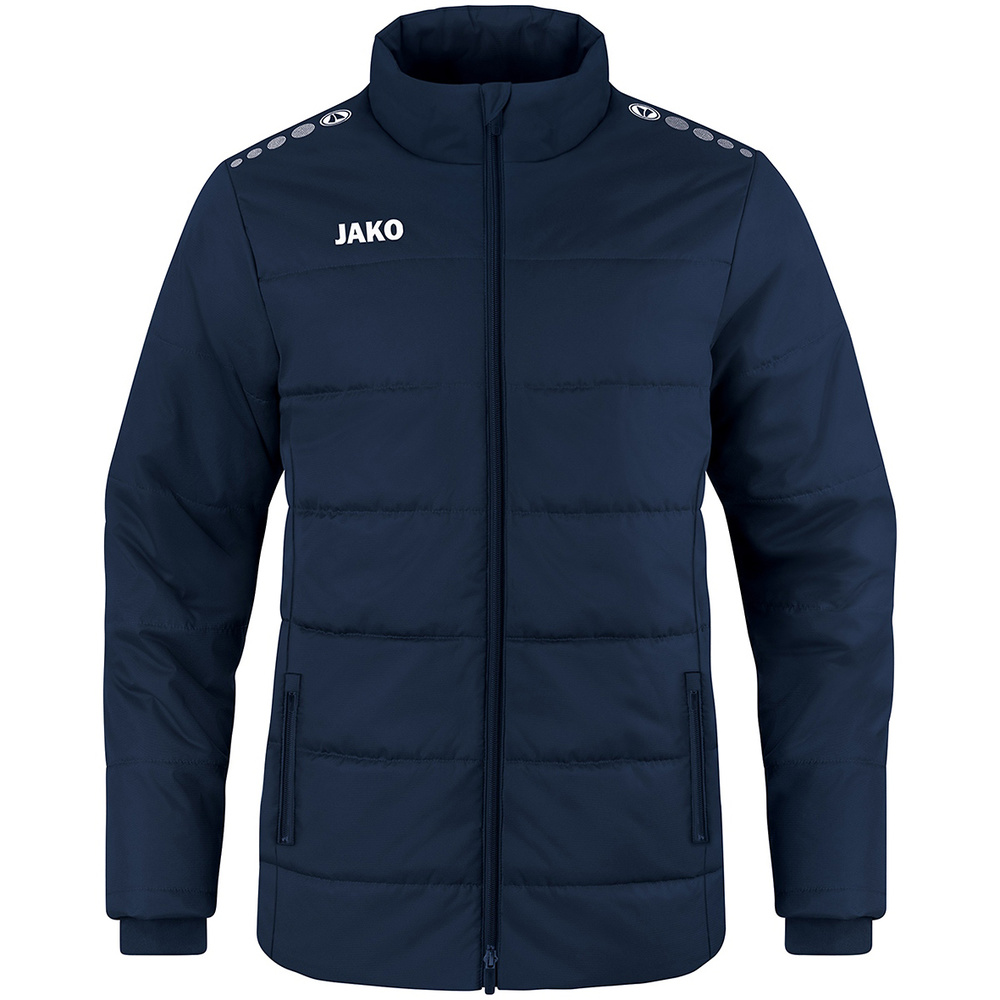 CHAQUETA DE ENTRENADOR JAKO TEAM, MARINO HOMBRE. S M L XL 2XL 3XL 4XL 