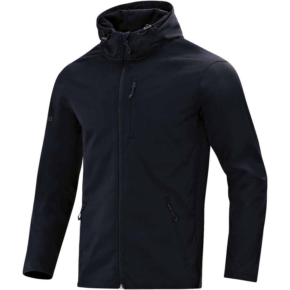 CHAQUETA SOFTSHELL JAKO PREMIUM, MARINO HOMBRE. S M L XL 2XL 3XL 4XL 5XL 