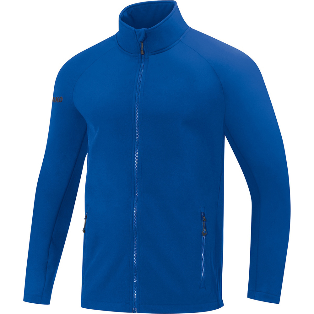 CHAQUETA SOFTSHELL JAKO TEAM, ROYAL HOMBRE. S M L XL 2XL 3XL 4XL 