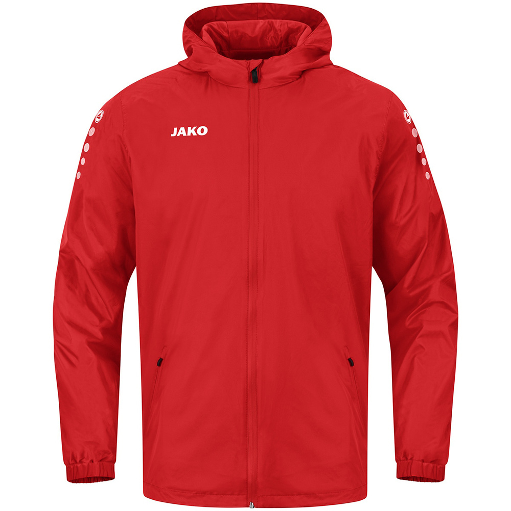 CHUBASQUERO JAKO TEAM 2.0, ROJO HOMBRE. S M L XL 2XL 3XL 4XL 