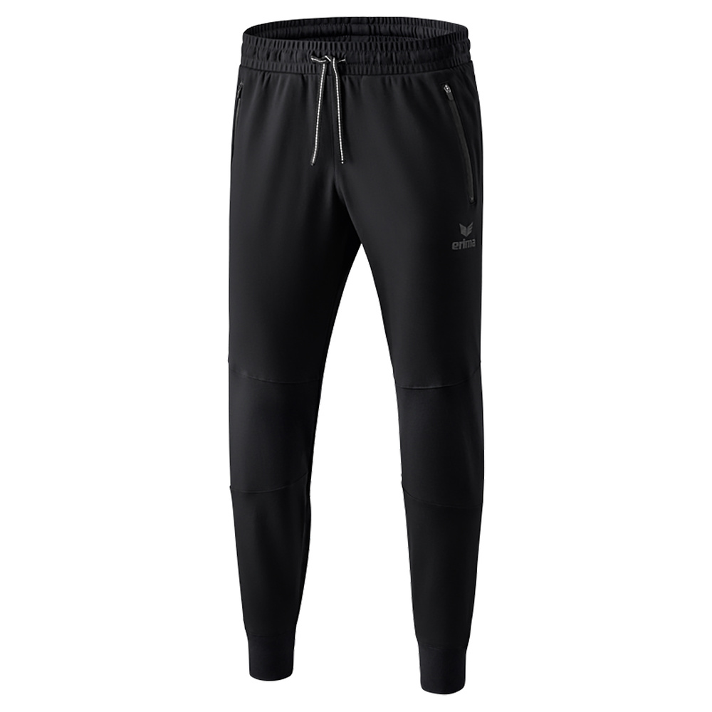 ERIMA ESSENTIAL PANTALÓN DE CHÁNDAL, NEGRO HOMBRE. S M L XL 2XL 3XL 