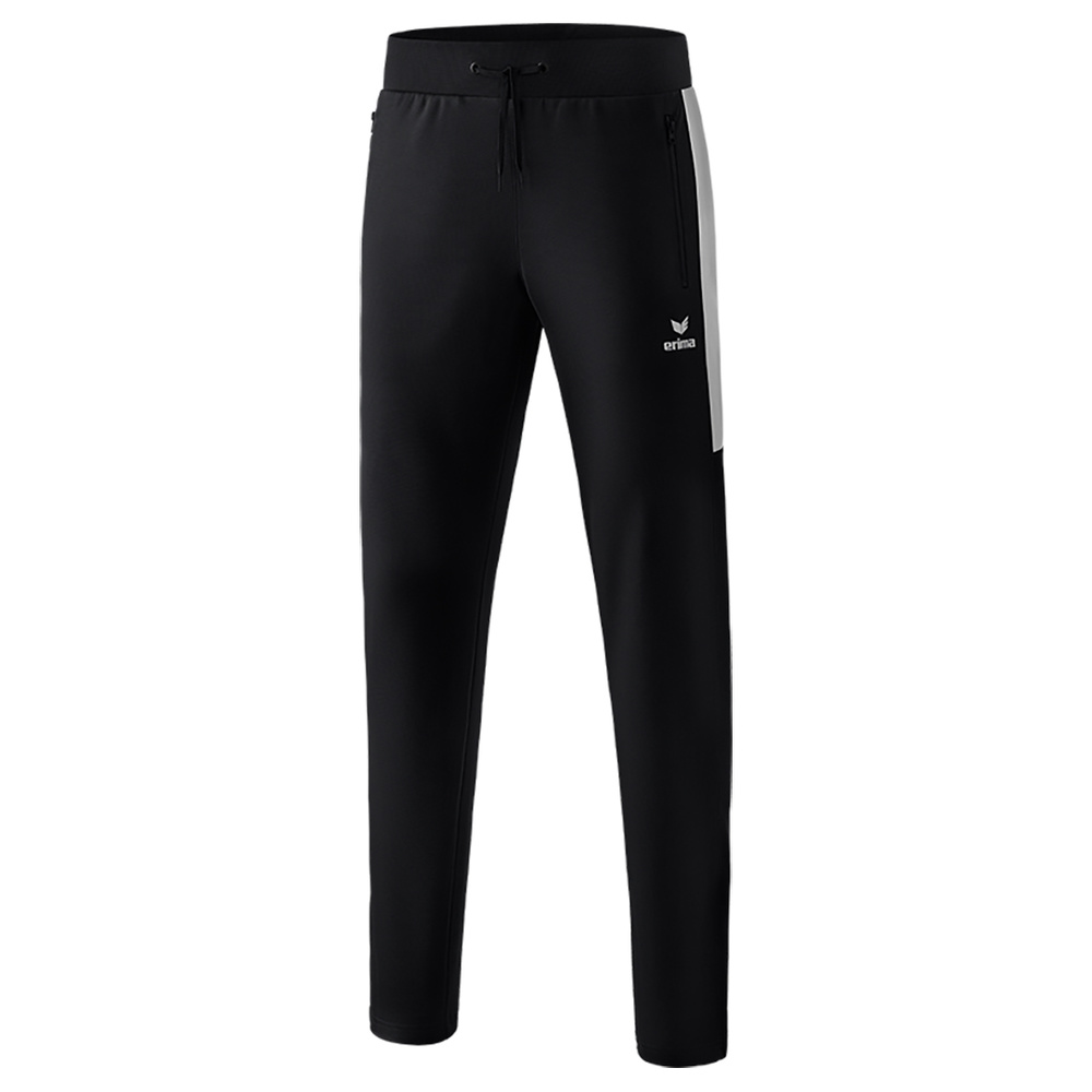 ERIMA SQUAD WORKER PANTALÓN, NEGRO-PLATA HOMBRE. S M L XL 2XL 3XL 