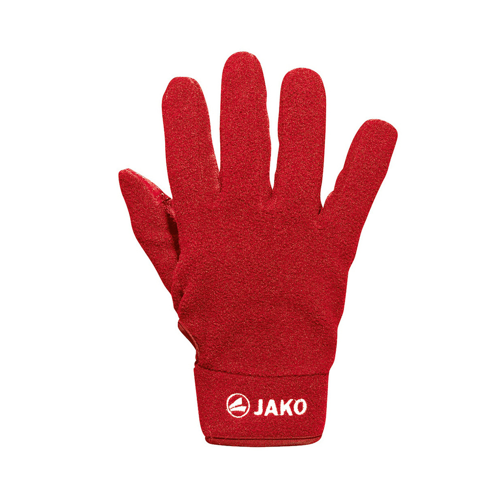 GUANTES POLARES DE JUGADOR JAKO, ROJO. 4 5 6 7 8 9 10 11 