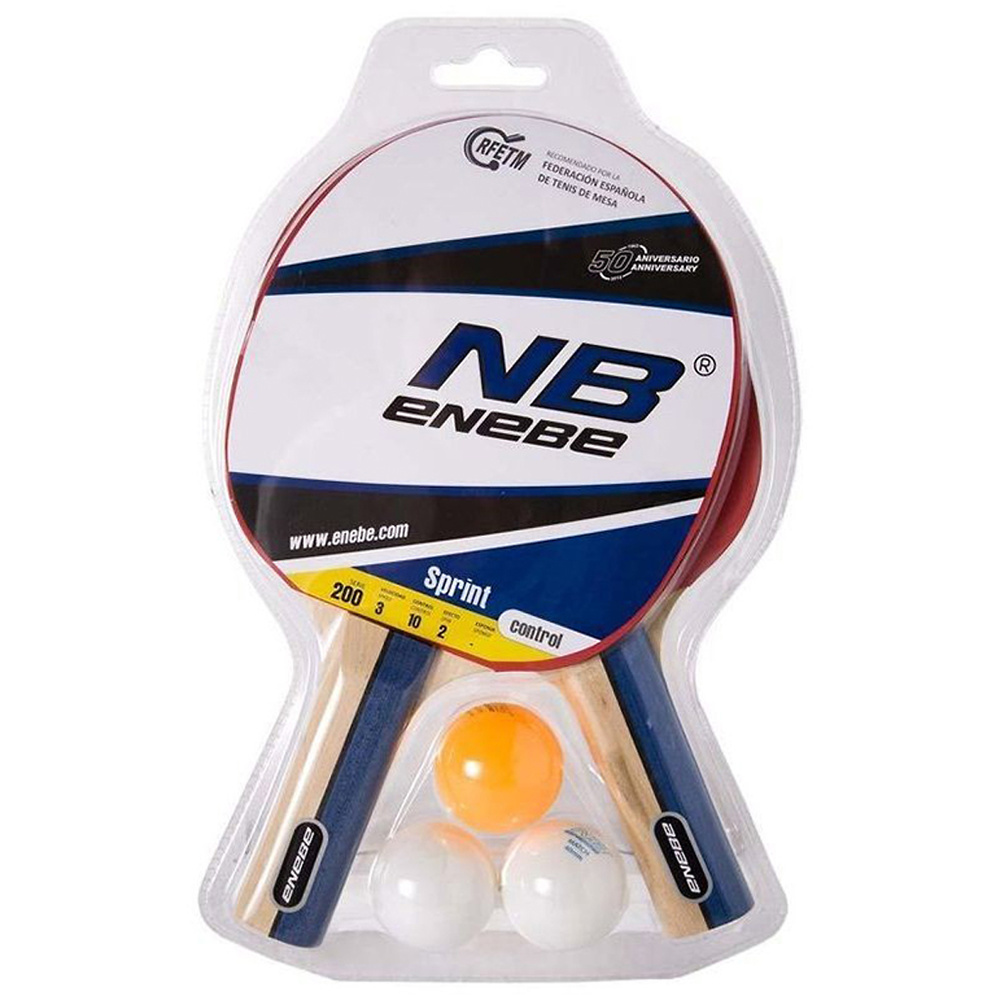 JUEGO COMPLETO NB SPRINT (2 PALAS SPRINT + 3 PELOTAS 200). 