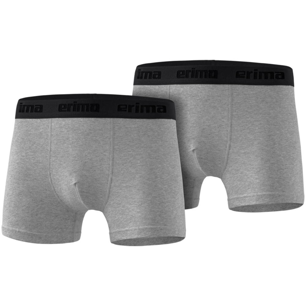 LOTE DE 2 BOXERS ERIMA, GRIS. S M L XL 2XL 