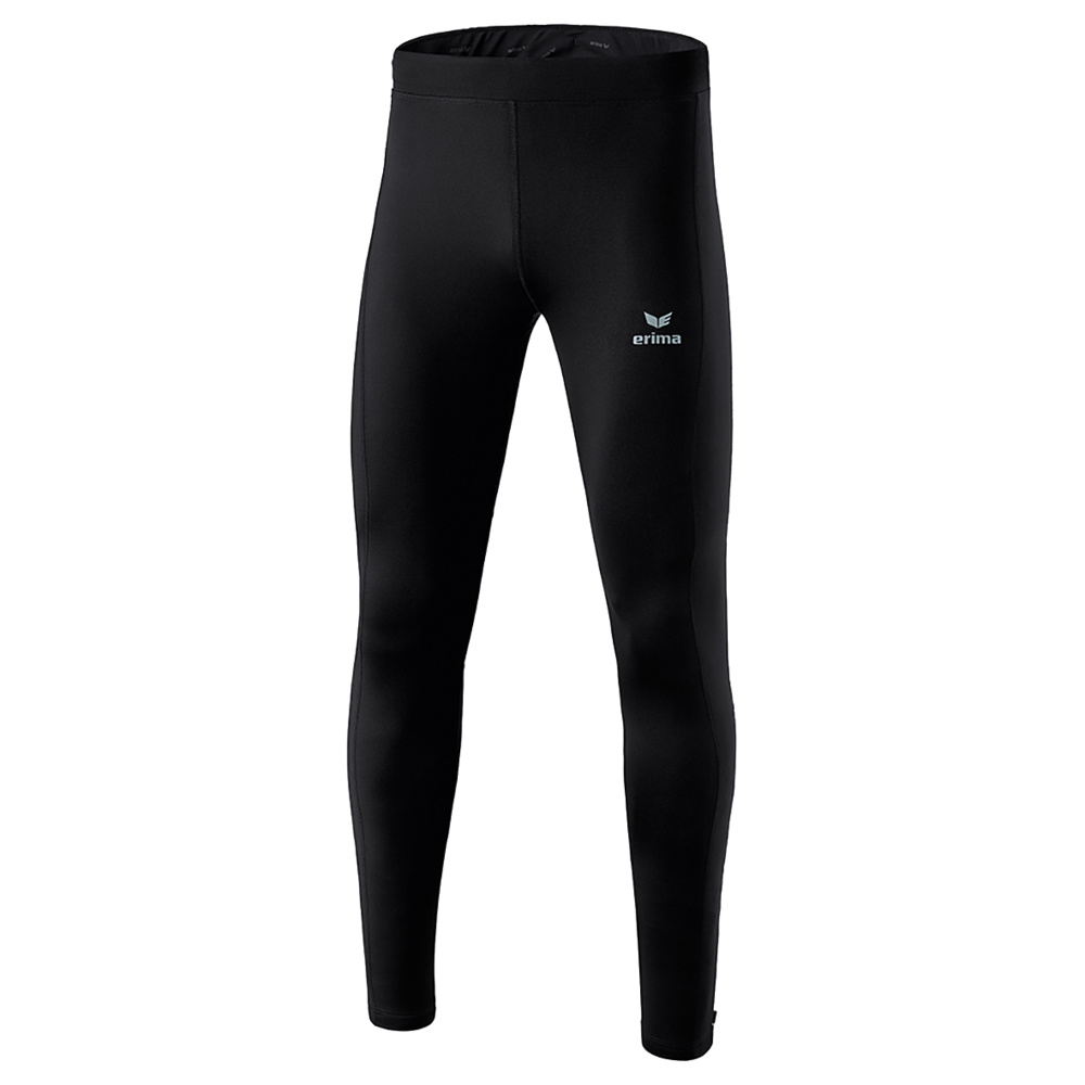 MALLAS LARGAS DE CORRER ERIMA PERFORMANCE, NEGRA HOMBRE. S M L XL 2XL 