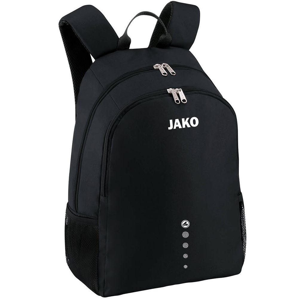 MOCHILA JAKO CLASSICO, NEGRA. 