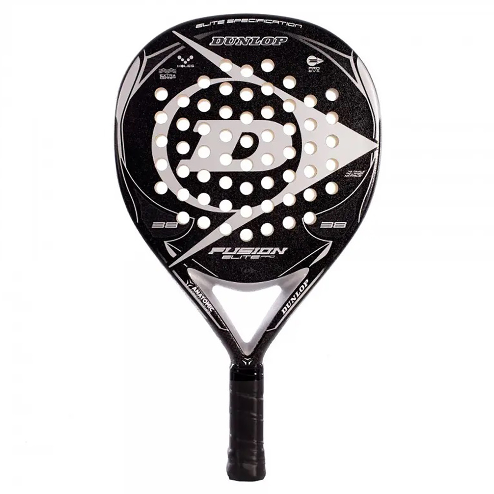 PALA PÁDEL DUNLOP FUSION ELITE PRO SILVER. 