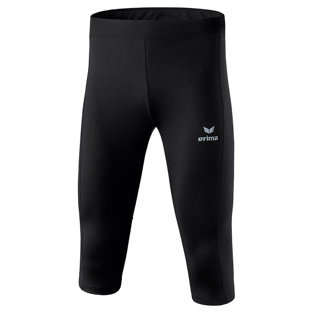 PANTALÓN 3/4 RUNNING ERIMA PERFORMANCE, NEGRO NIÑO. 128 140 152 164 