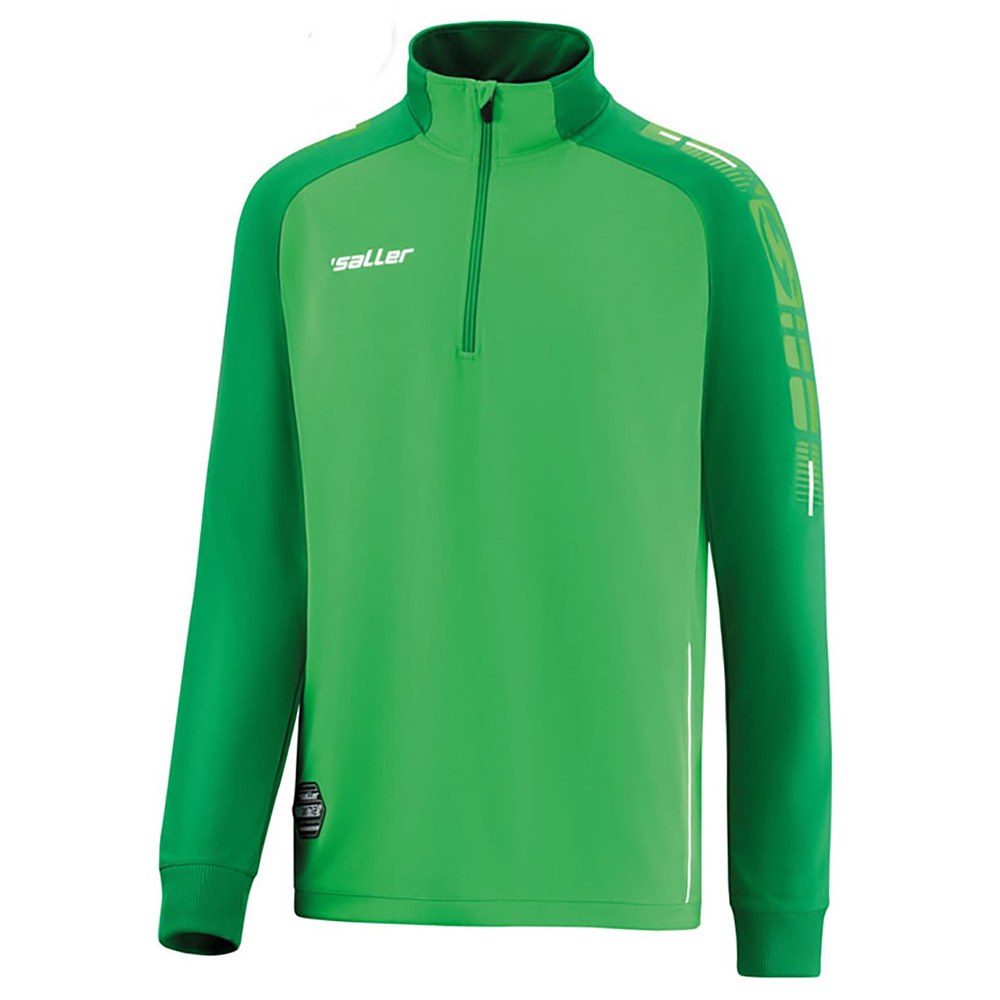 SUDADERA SALLERX.72, VERDE-ESMERALDA-BLANCO HOMBRE. S M L XL 2XL 3XL 